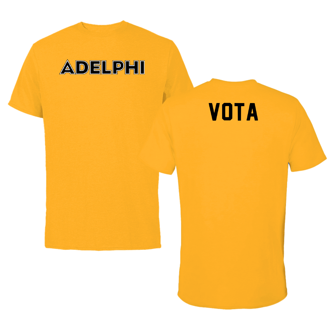 Adelphi University Dance Gold Performance Tee - Grace Vota
