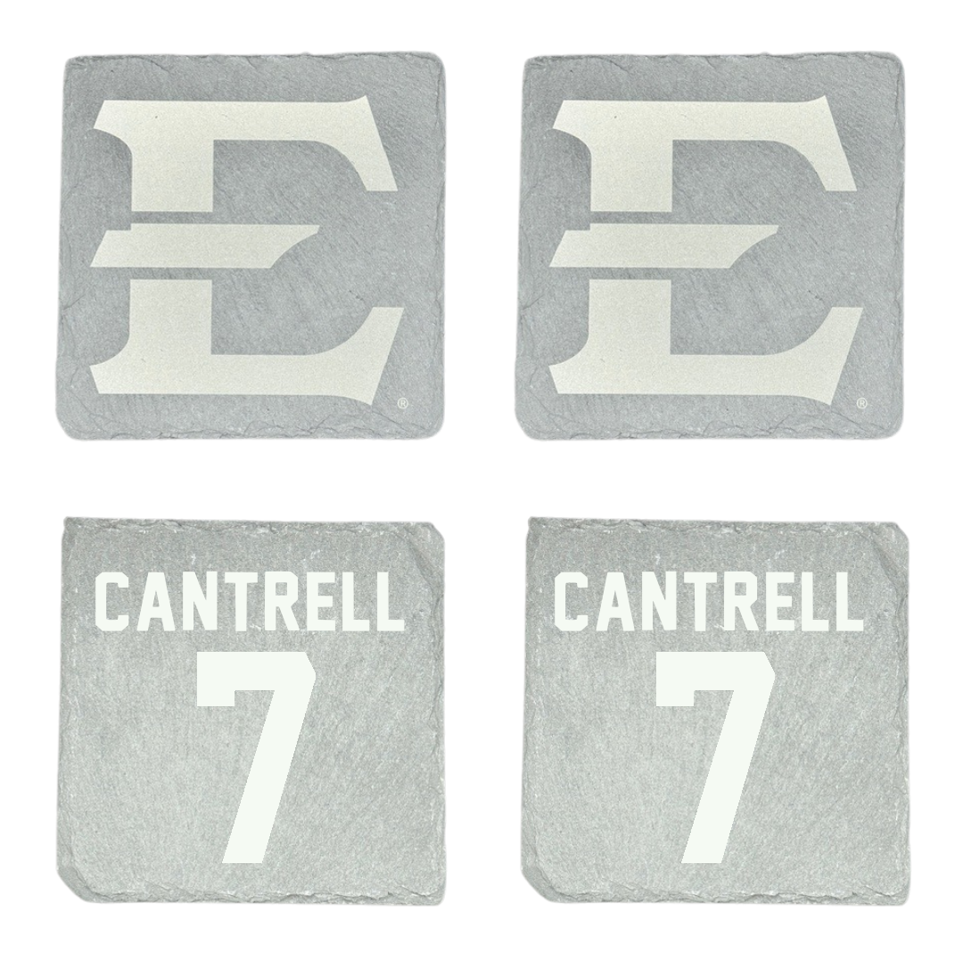 East Tennessee State University Volleyball Stone Coaster (4 Pack)  - #7 Brianna Cantrell