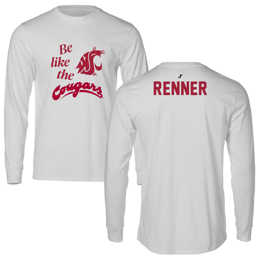Washington State University Golf Light Gray Be Like Us Long Sleeve - Samuel Renner