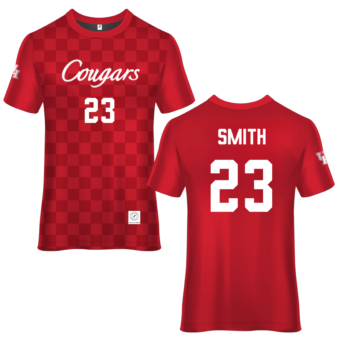 University of Houston Red Soccer Jersey - #23 Kayla Smith