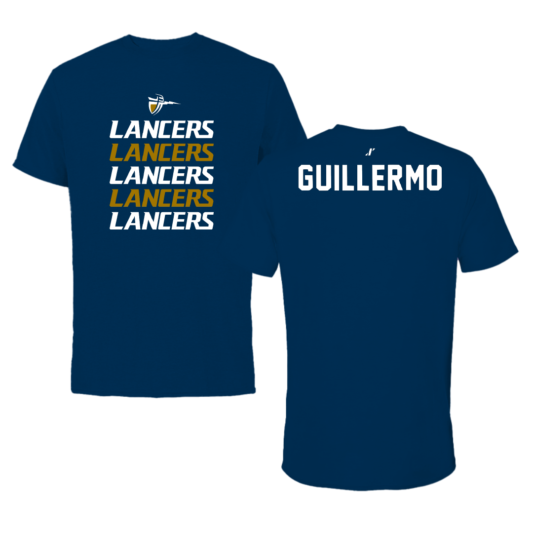 California Baptist University Wrestling Navy General Performance Tee - Dylan Guillermo