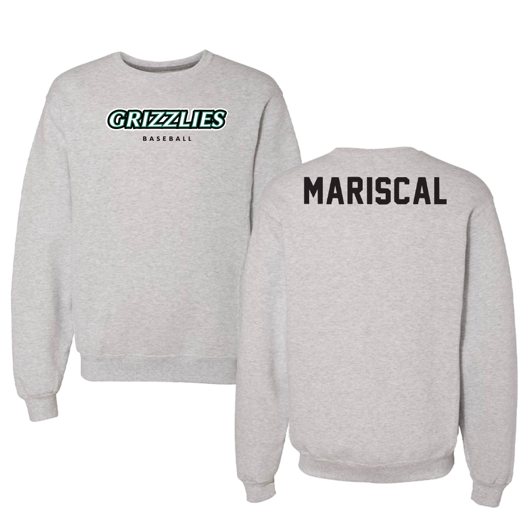 Adams State University Baseball Gray Grizzlies Crewneck - Luke Mariscal