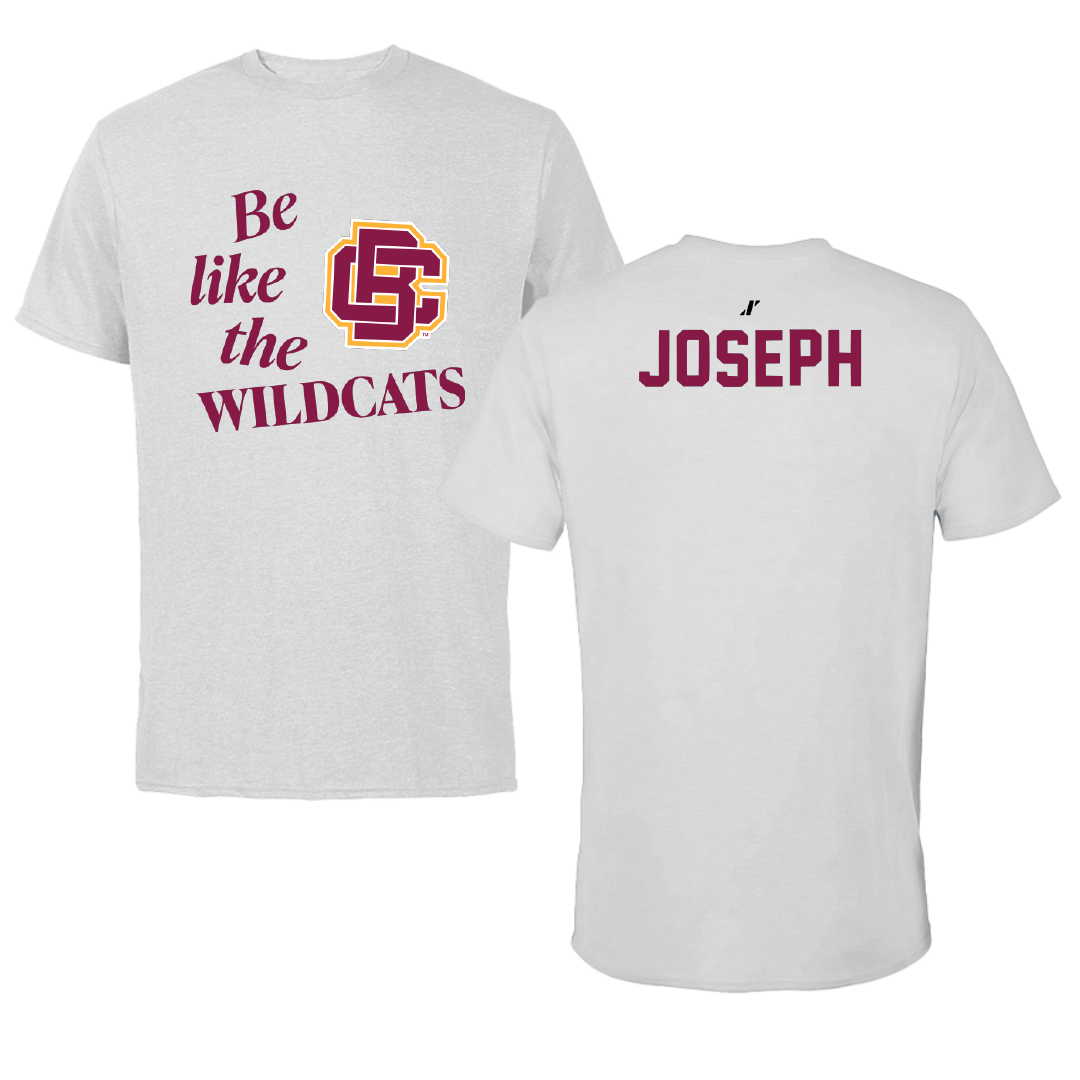 Bethune-Cookman University TF and XC Light Gray Be Like Us Tee - Julian Joseph