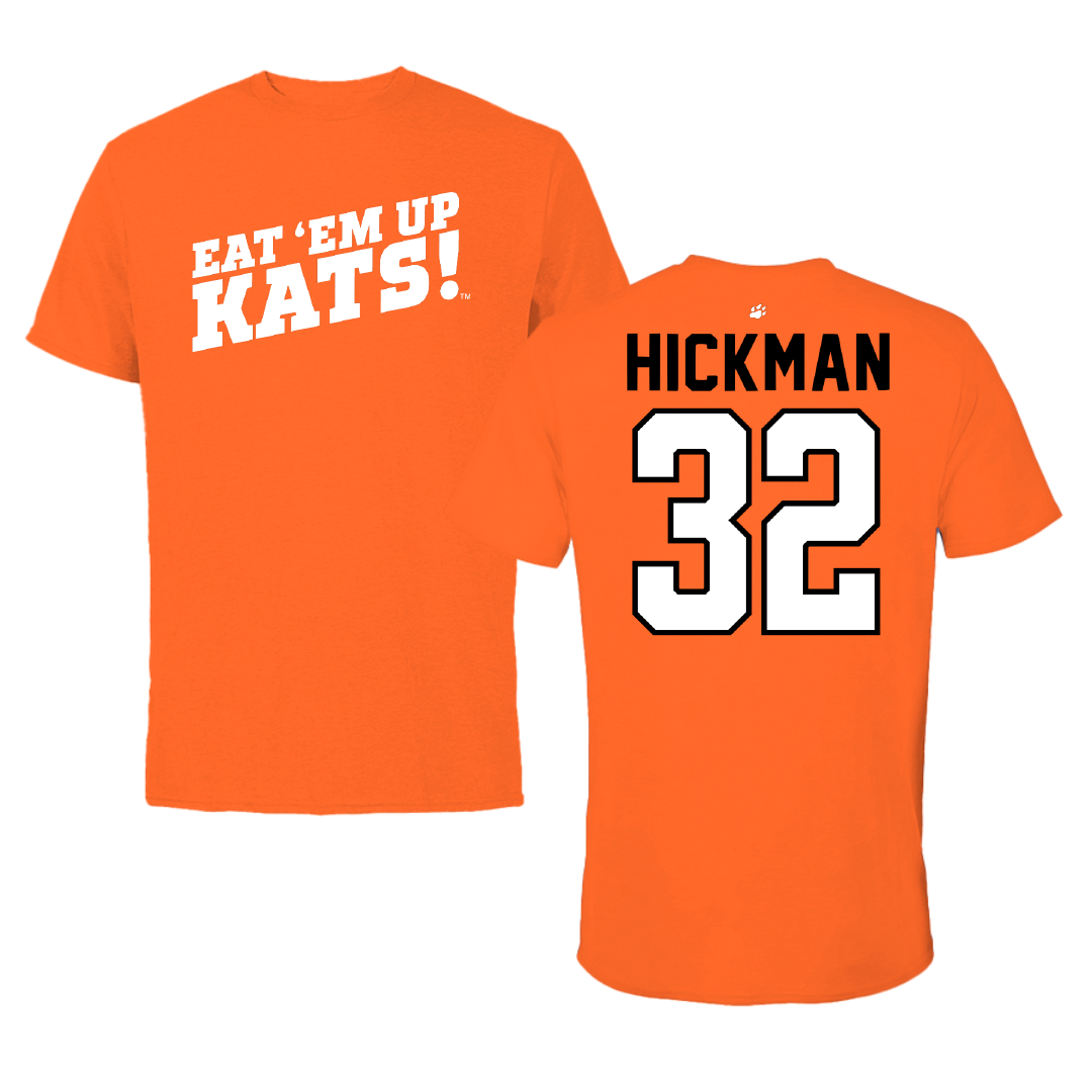 Sam Houston State University Baseball Orange Performance Tee - #32 Bronson Hickman