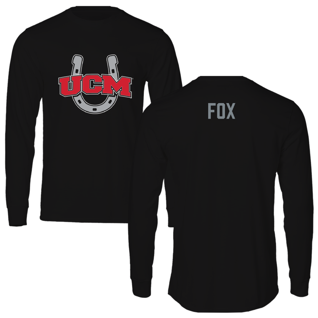 University of Central Missouri TF and XC Black Long Sleeve - Allison Fox