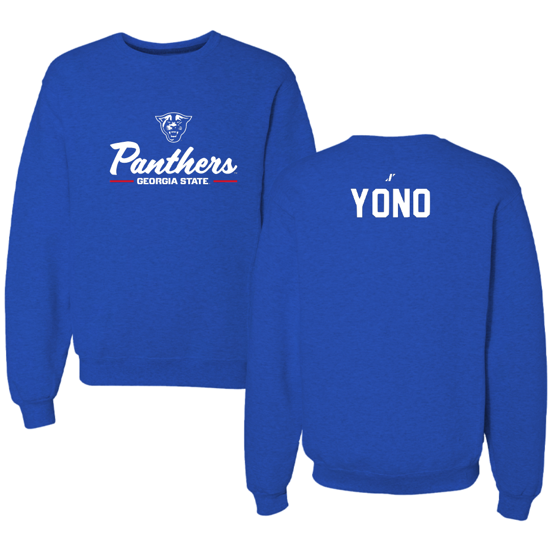 Georgia State University Golf Blue General Crewneck - Sam Yono