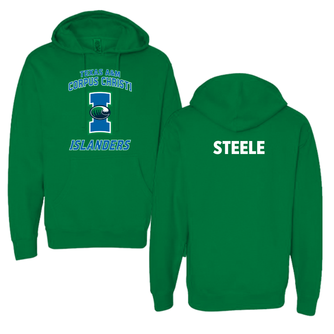 Texas A&M University-Corpus Christi TF and XC Green Hoodie - Yasmine Steele
