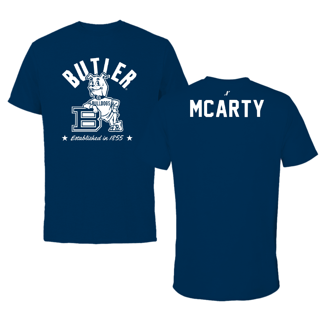 Butler University TF and XC Navy General Performance Tee - Dylan McArty