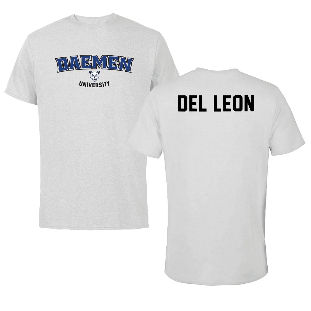 Daemen University Tennis Light Gray Performance Tee - Yinett Del Leon