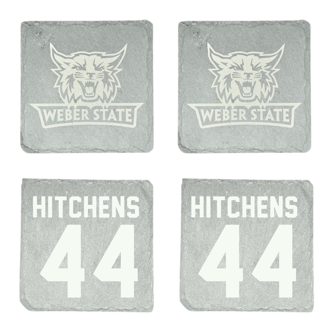 Weber State University Football Stone Coaster (4 Pack)  - #44 Mayson Hitchens
