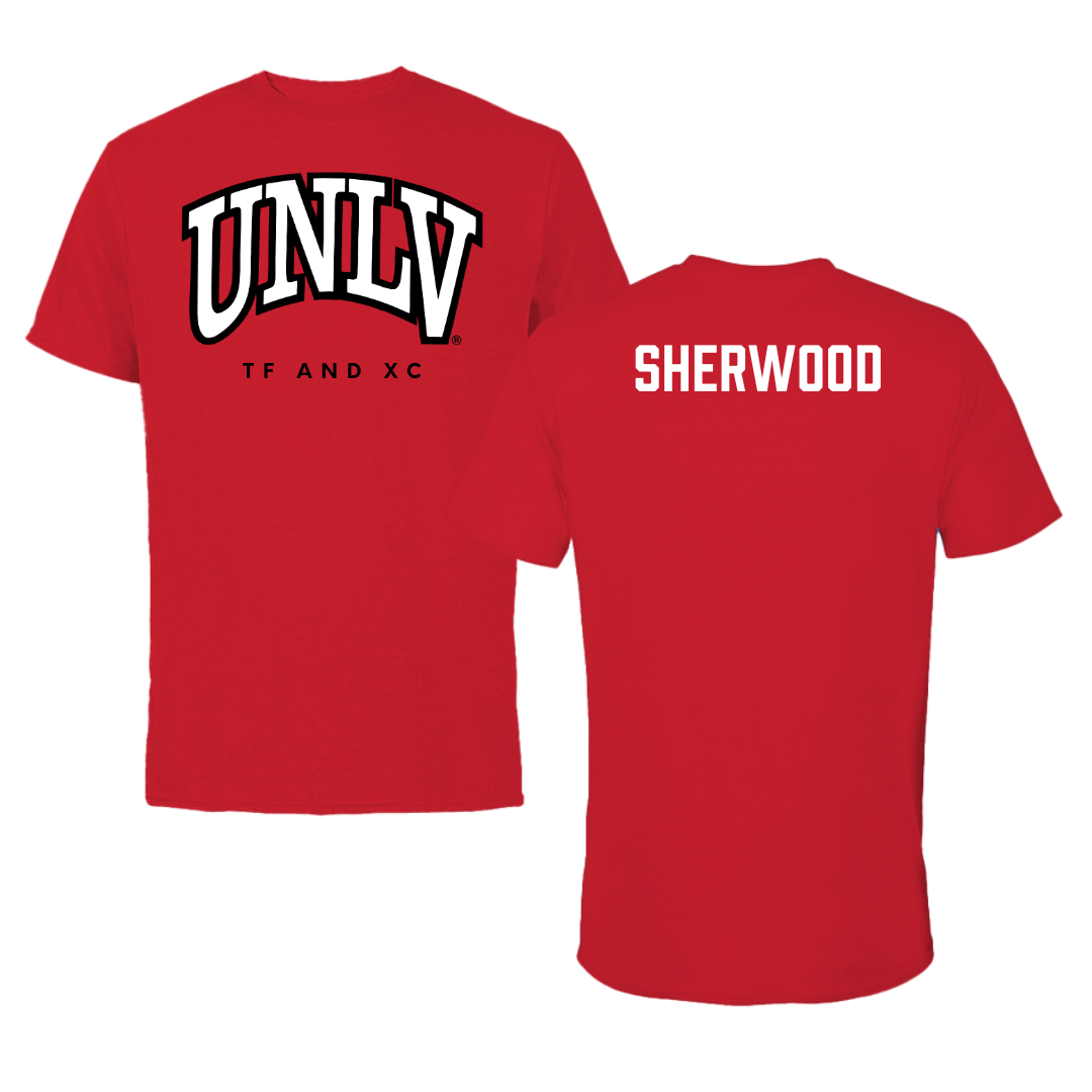 University of Nevada-Las Vegas TF and XC Red Tee - Kamari Sherwood