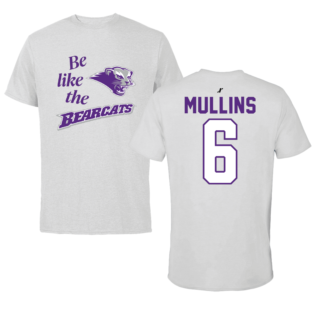 Southwest Baptist University Football Light Gray Be Like Us Tee - #6 Canaan Mullins