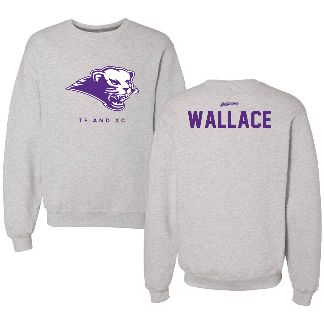 Southwest Baptist University TF and XC Gray Crewneck - Sierra Wallace