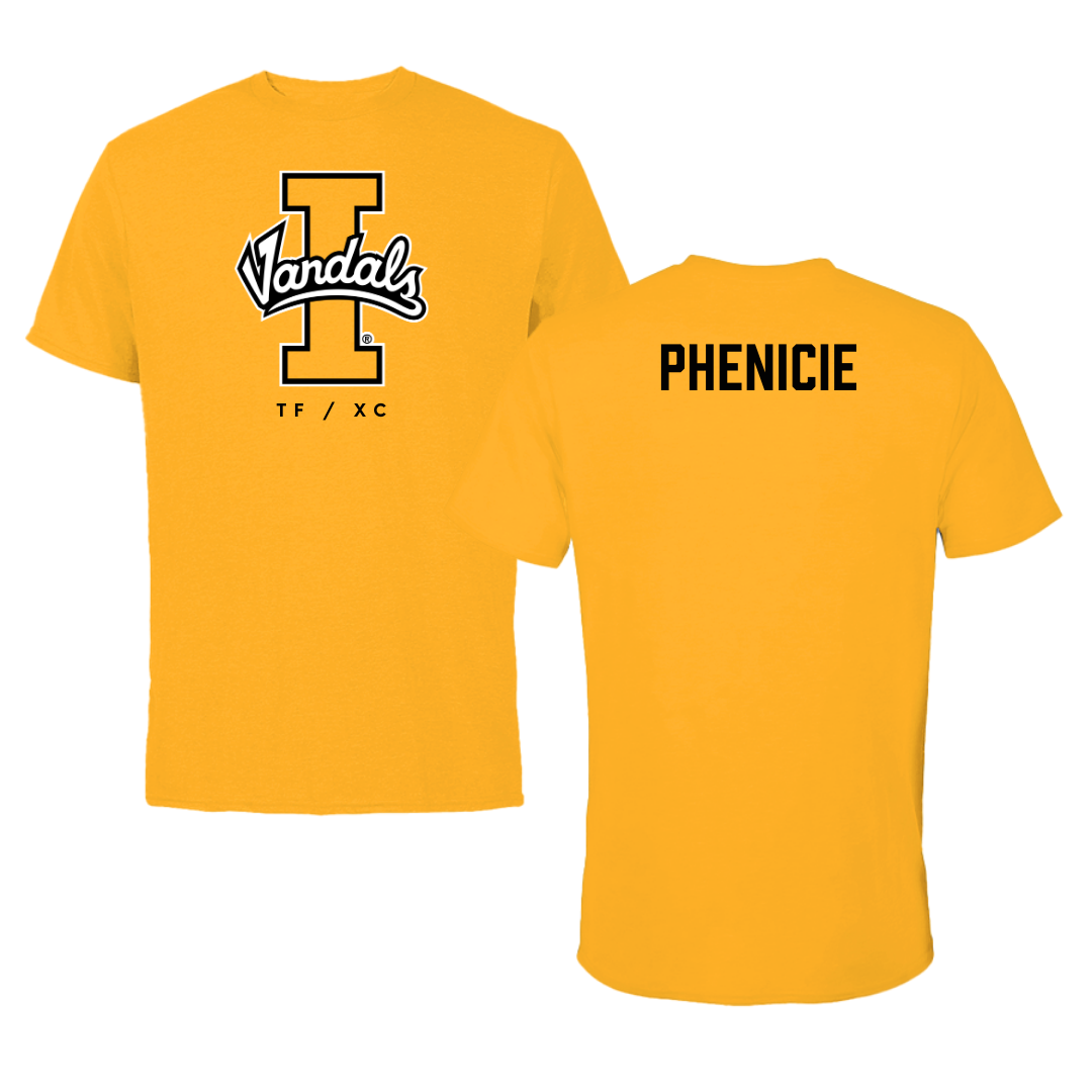 University of Idaho TF and XC Gold Tee - Lily Phenicie