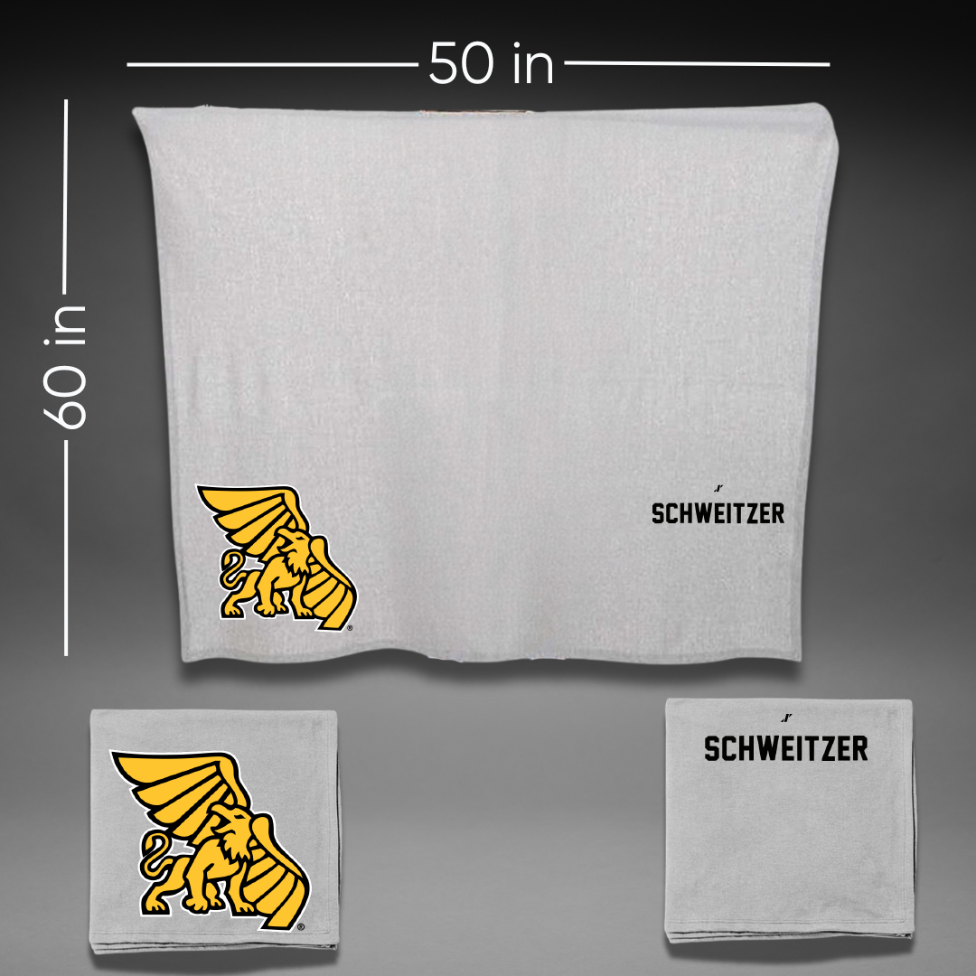 Missouri Western State University Golf Gray Blanket - Saya Schweitzer
