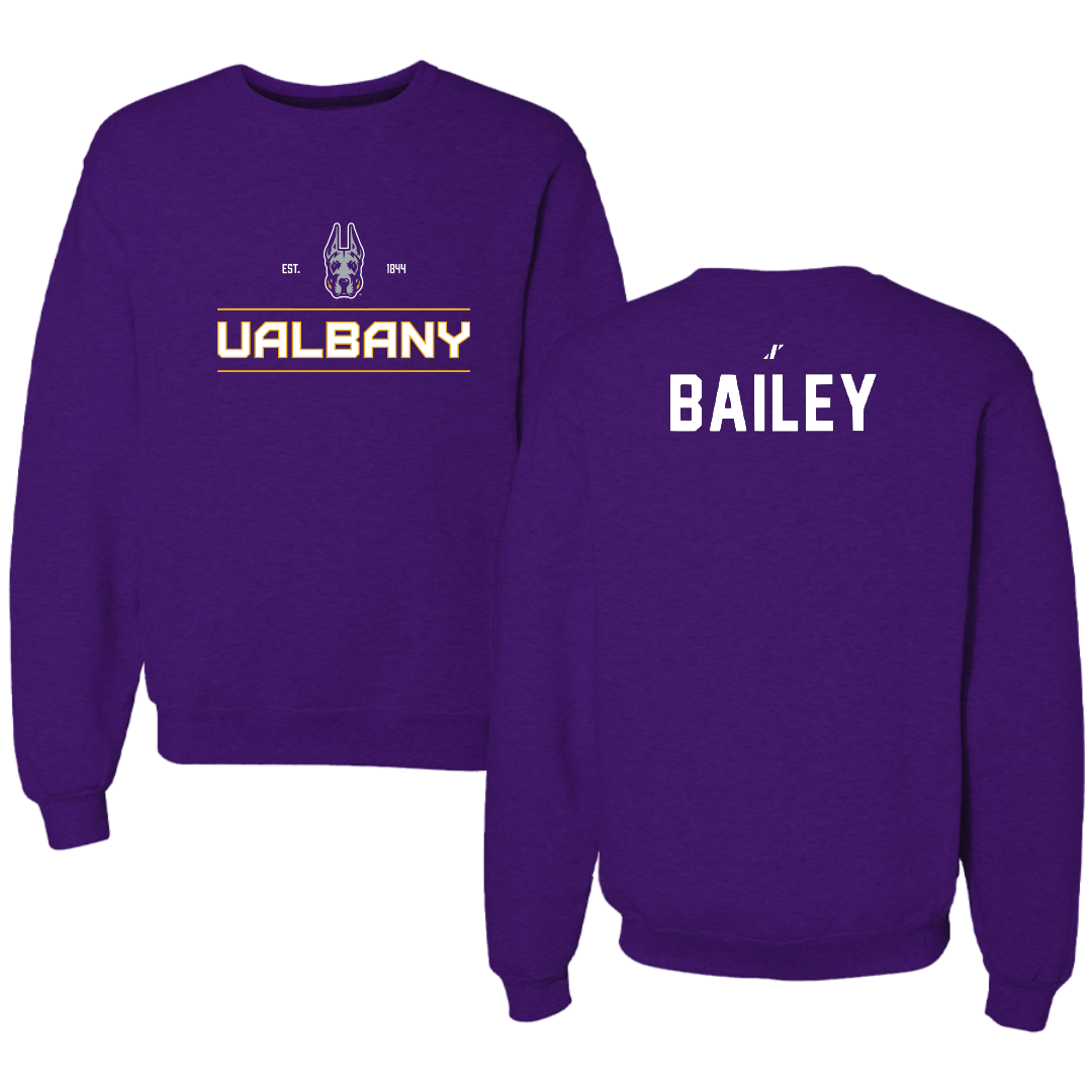 University at Albany Dance Purple General Crewneck - Gianna Bailey