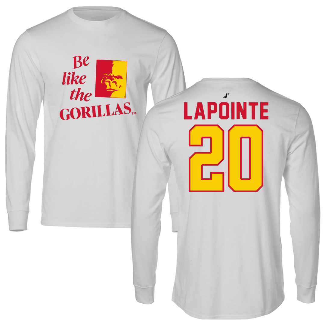 Pittsburg State University Volleyball Light Gray Be Like Us Long Sleeve - #20 Madison LaPointe