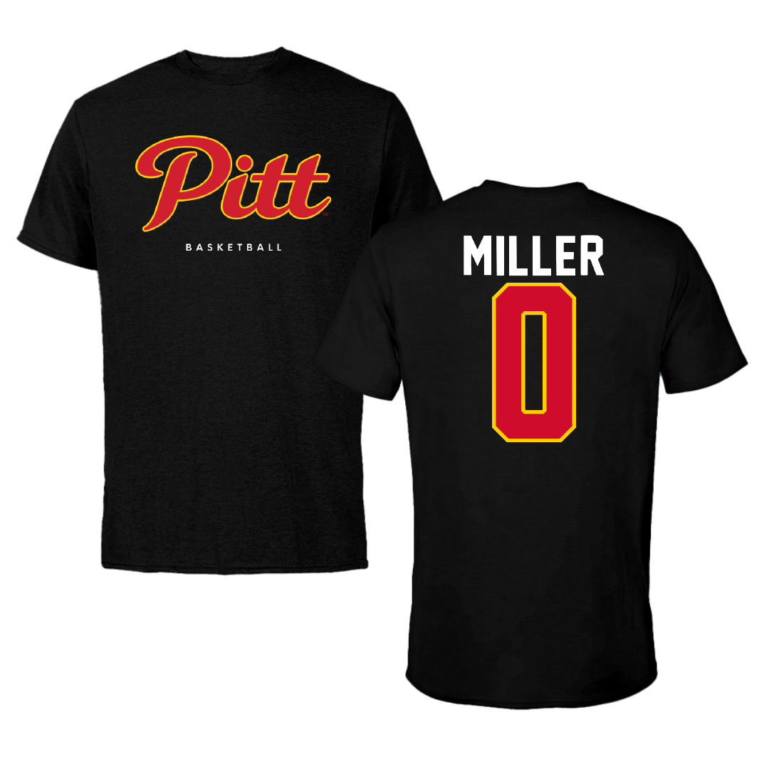 Pittsburg State University Basketball Black Tee - #0 Hannah Miller