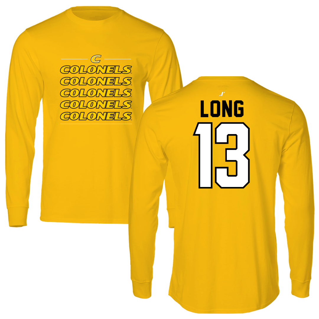 Centre College Volleyball Gold General Long Sleeve - #13 Delia Long
