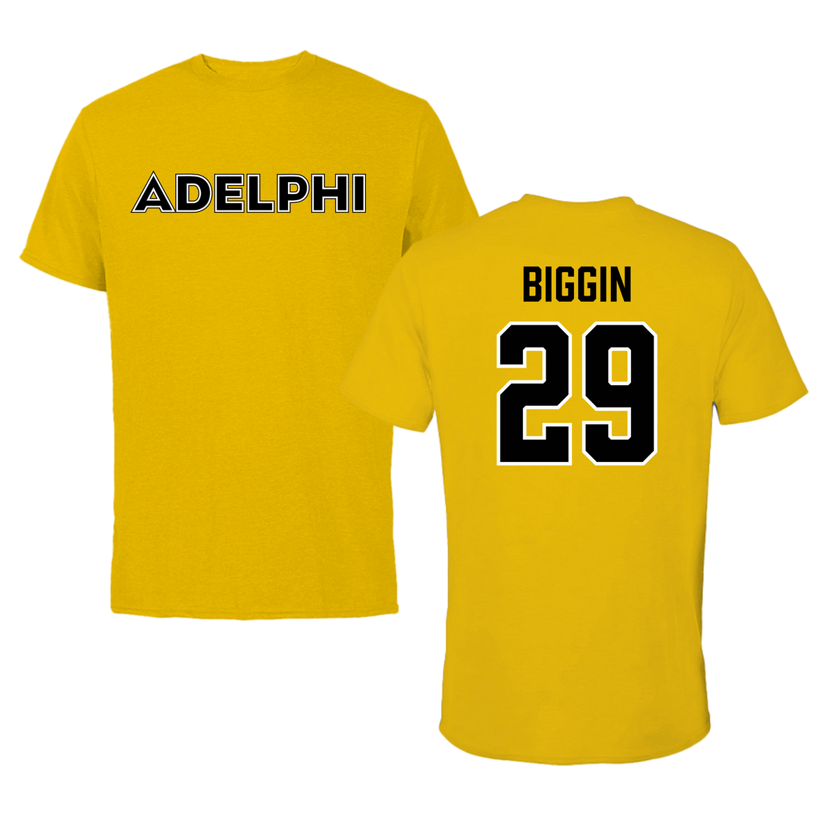 Adelphi University Field Hockey Gold Performance Tee - #29 Emiline Biggin