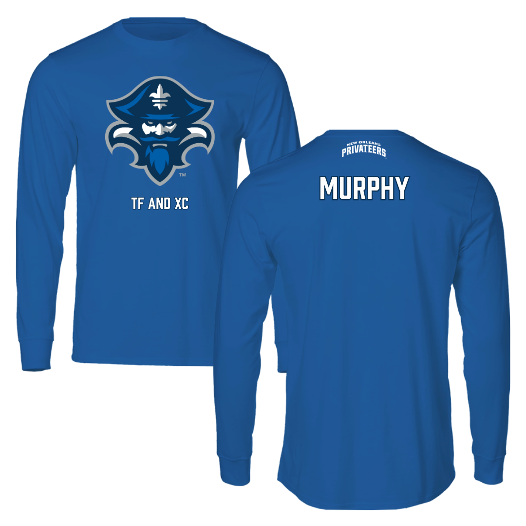 University of New Orleans TF and XC Blue Long Sleeve - Christopher Murphy