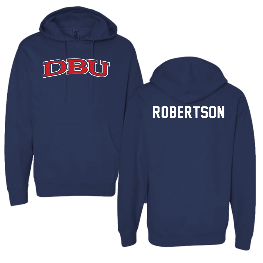 Dallas Baptist University Golf Navy Hoodie - Sidney Robertson