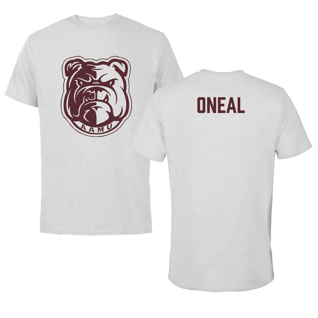 Alabama A&M University Baseball Light Gray Performance Tee - Xavier Oneal