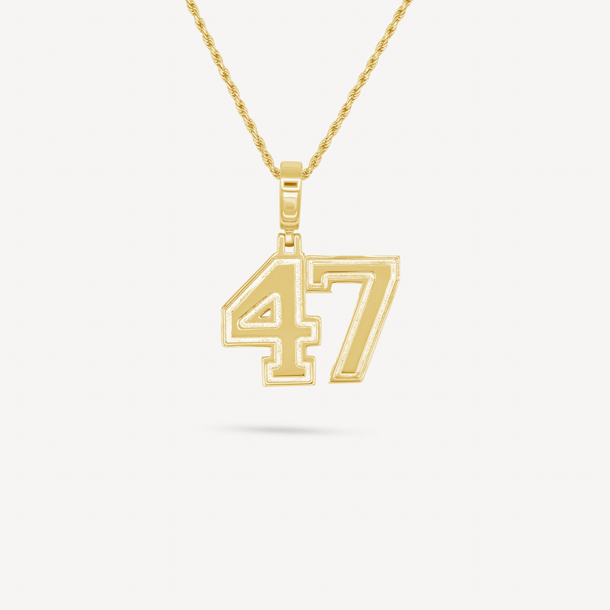 Gold Presidents Pendant and Chain - #47 Sam Paepen