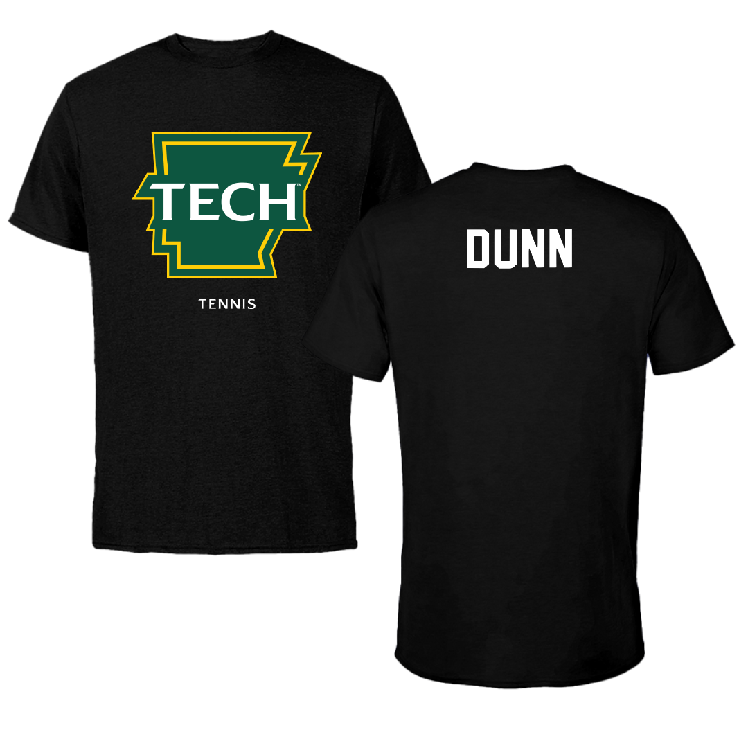Arkansas Tech University Tennis Black Tee - Nabilah Dunn