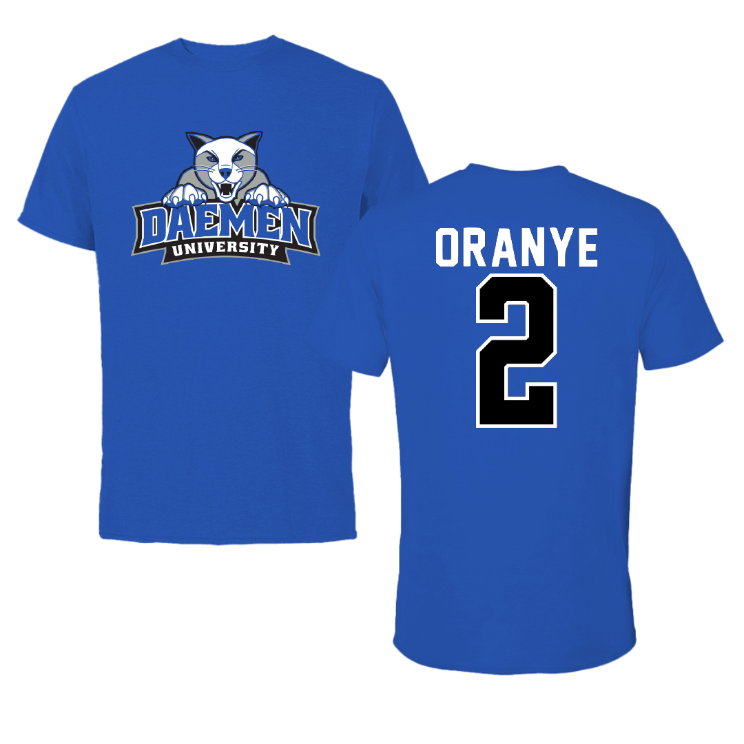 Daemen University Bowling Blue Tee - #2 Faith Oranye