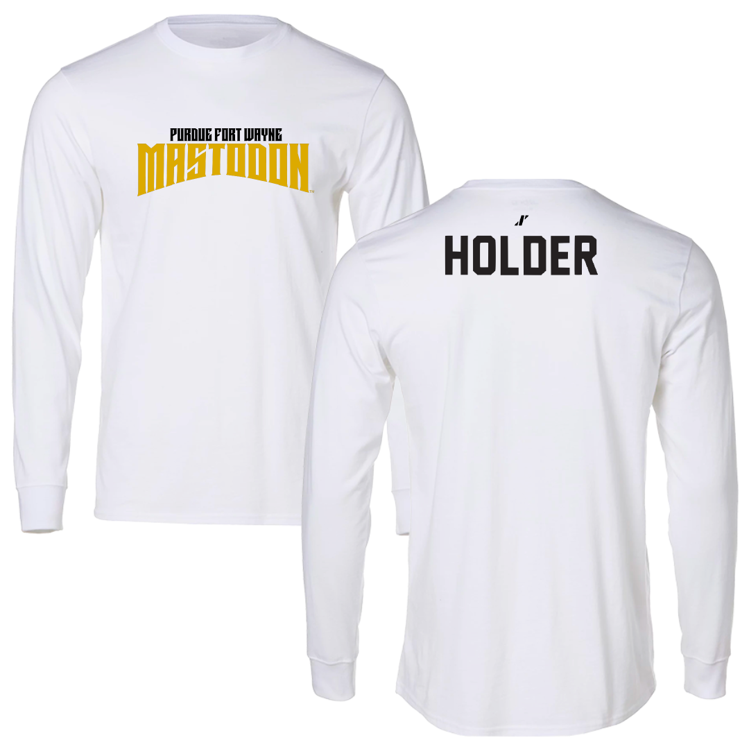 Purdue University-Fort Wayne Golf White Classic Long Sleeve - Nick Holder