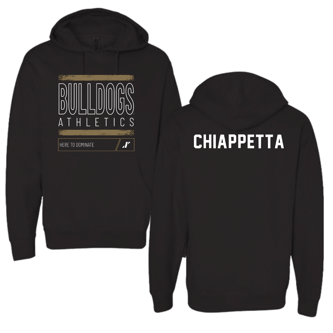 Bryant University TF and XC Black Dominate Hoodie - AJ Chiappetta