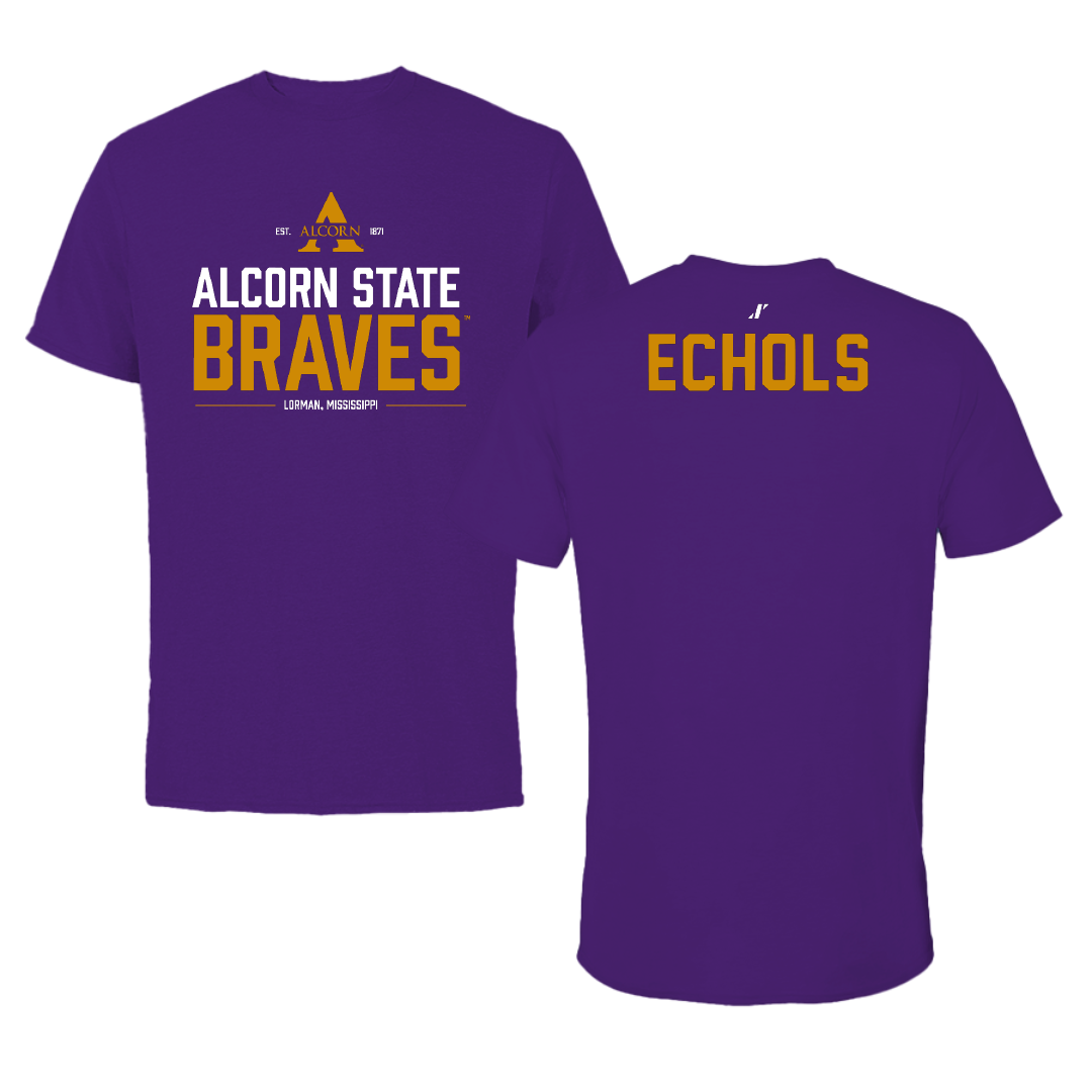 Alcorn State University Cheer Purple General Tee - Fallon Echols