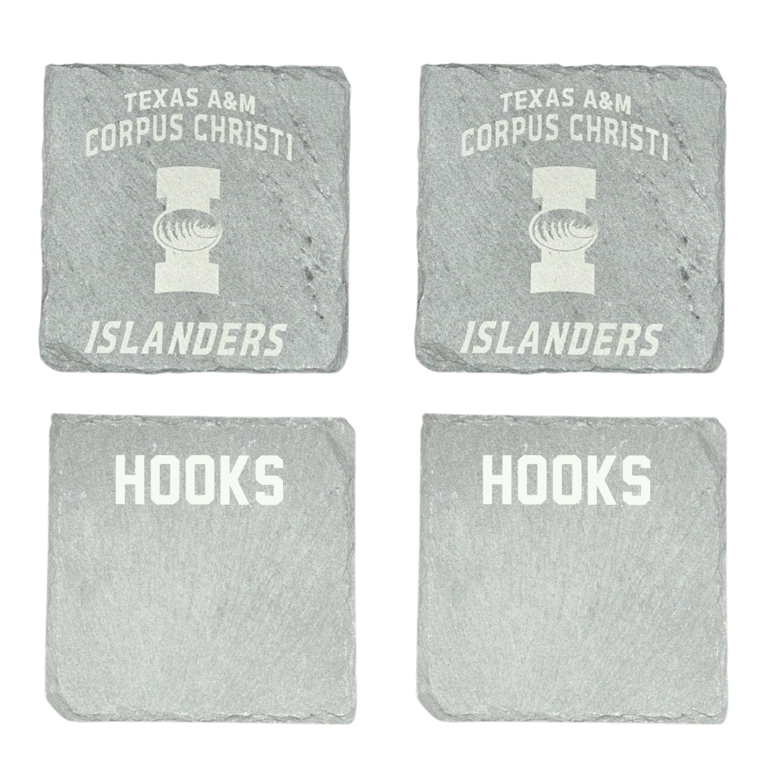 Texas A&M University-Corpus Christi TF and XC Stone Coaster (4 Pack)  - Damacio Hooks