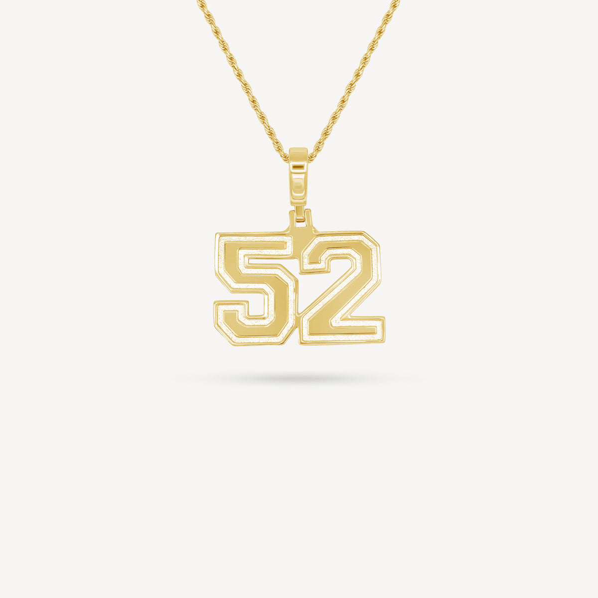 Gold Presidents Pendant and Chain - #52 Manasseh Ripert