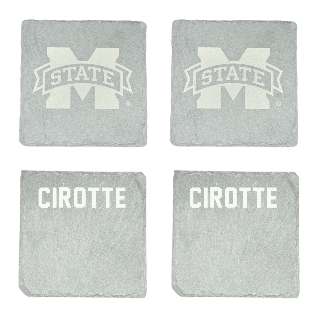Mississippi State University Tennis Stone Coaster (4 Pack)  - Chloé Cirotte