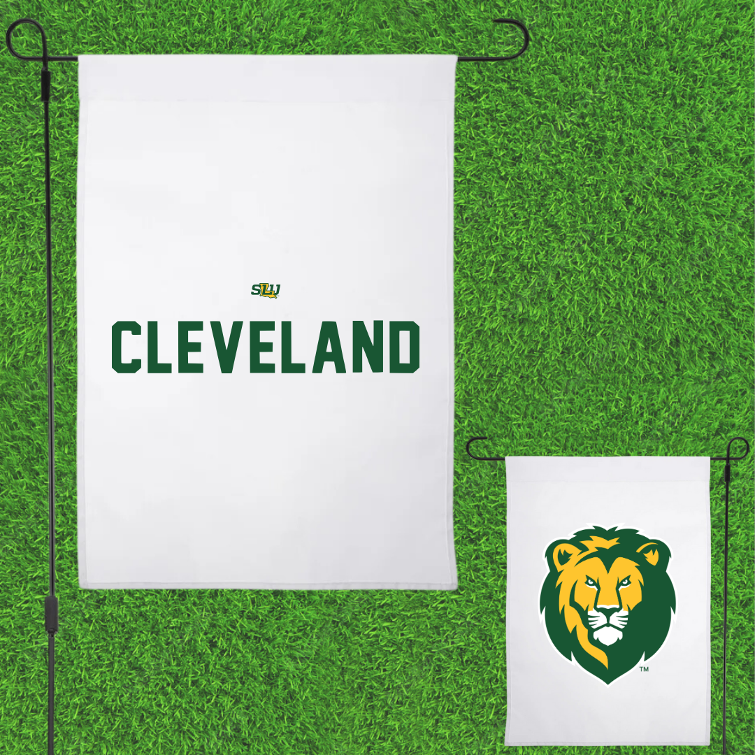 Southeastern Louisiana University TF and XC White Garden Flag - Alexandra Cleveland