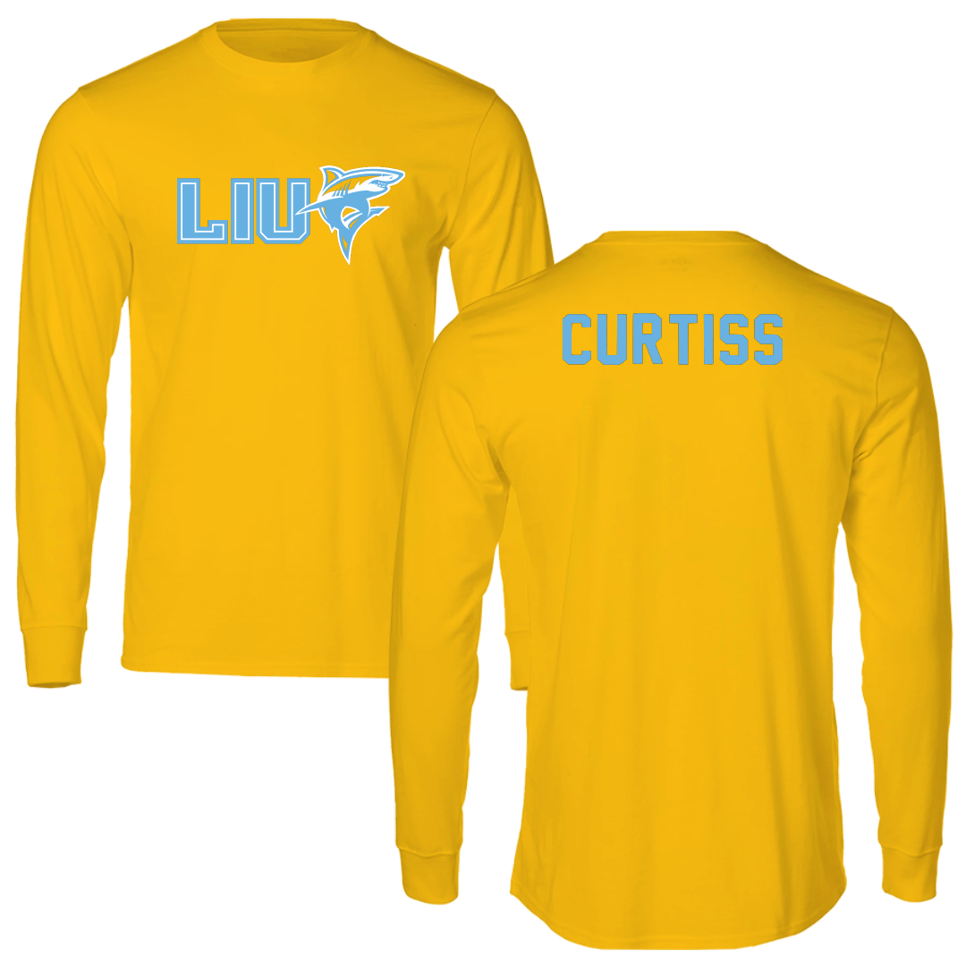 Long Island University Dance Gold Performance Long Sleeve - Lily Curtiss
