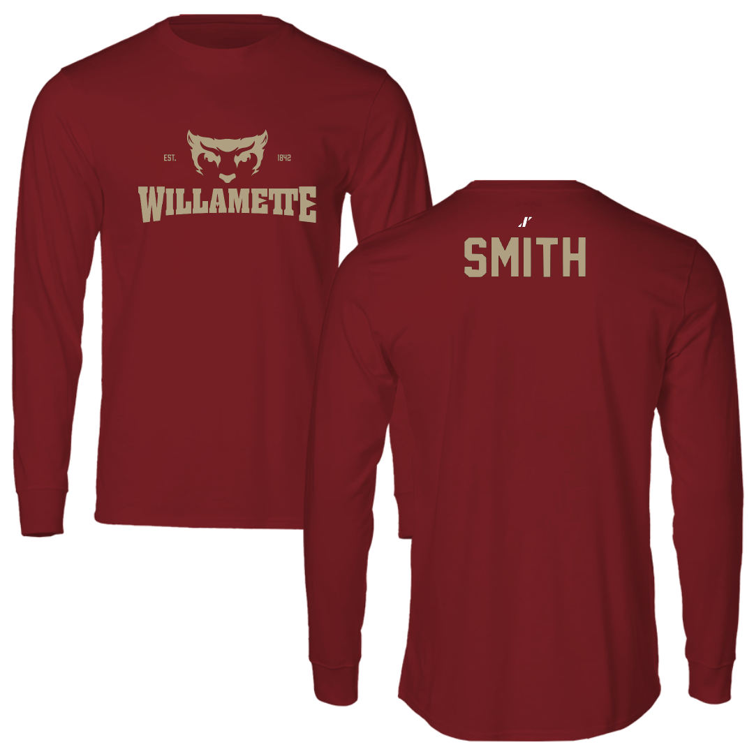 Willamette University Golf Cardinal General Long Sleeve - Oliver Smith