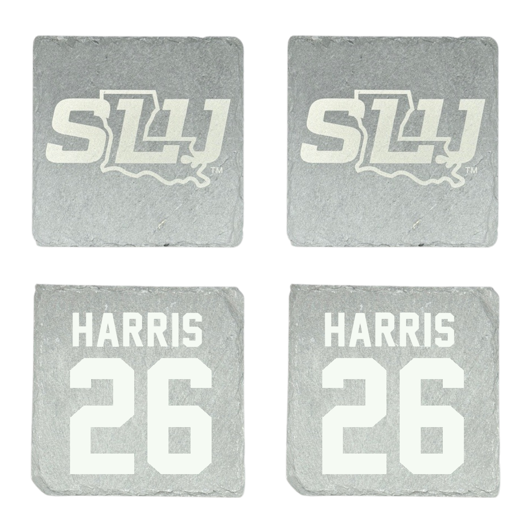 Southeastern Louisiana University Football Stone Coaster (4 Pack)  - #26 Lemar Harris