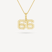 Gold Presidents Pendant and Chain - #66 Logan Schmidtke