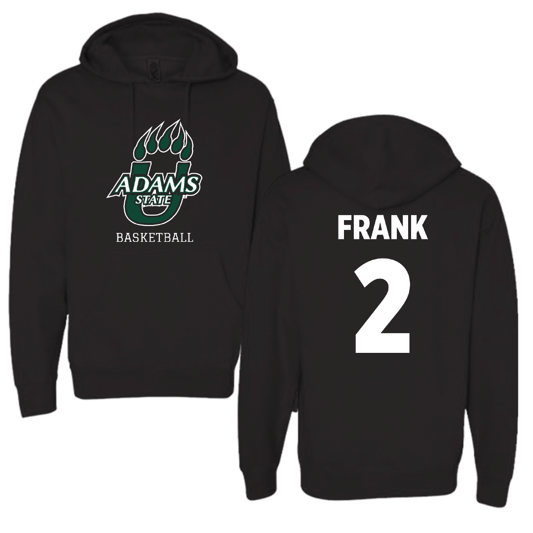 Adams State University Basketball Black Hoodie - #2 Harrison Frank