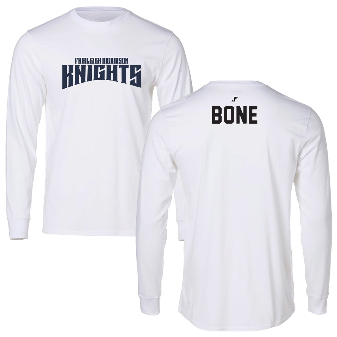 Fairleigh Dickinson University-Metropolitan Campus Fencing White Classic Long Sleeve - Emily Bone