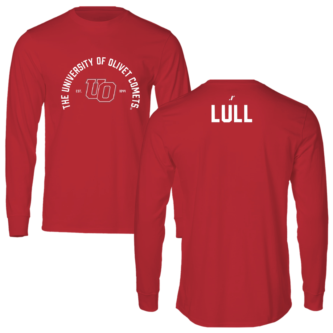 The University of Olivet Golf Red General Long Sleeve - Zach Lull