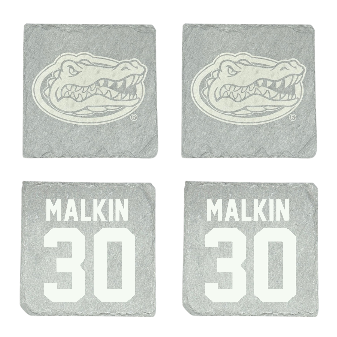 University of Florida Soccer Stone Coaster (4 Pack)  - #30 Amelia Malkin