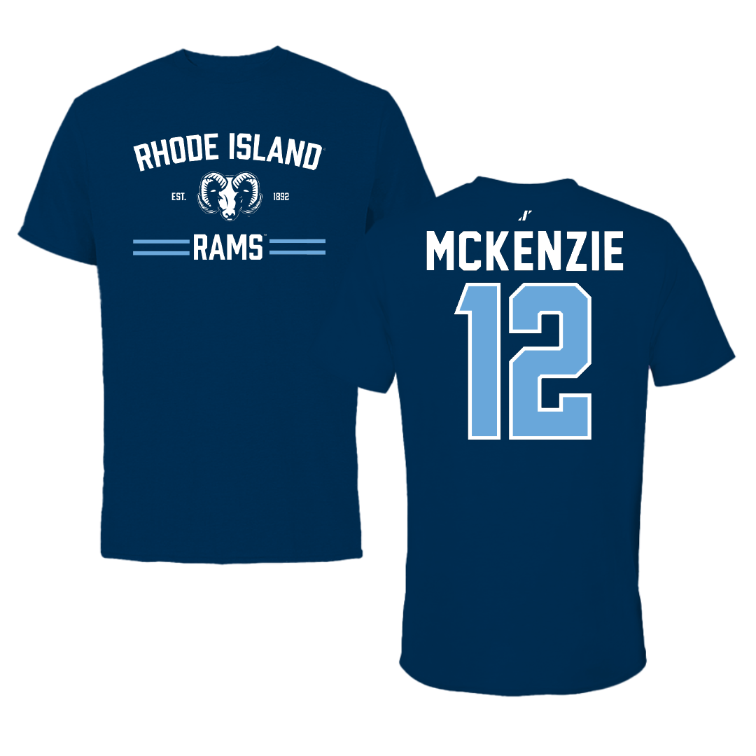 University of Rhode Island Baseball Navy General Performance Tee - #12 Brody McKenzie