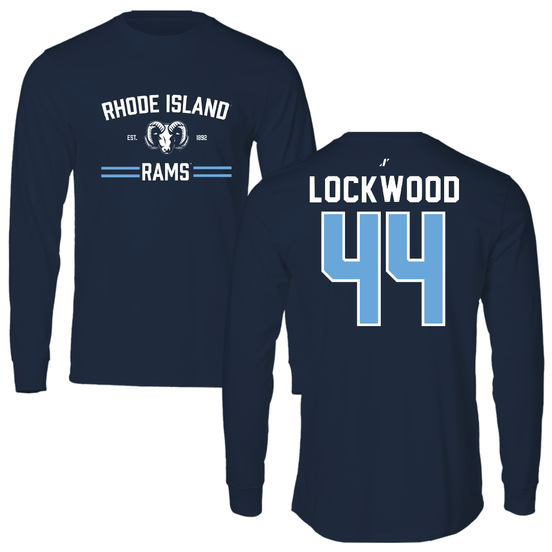 University of Rhode Island Lacrosse Navy General Performance Long Sleeve - #44 Zoe Lockwood