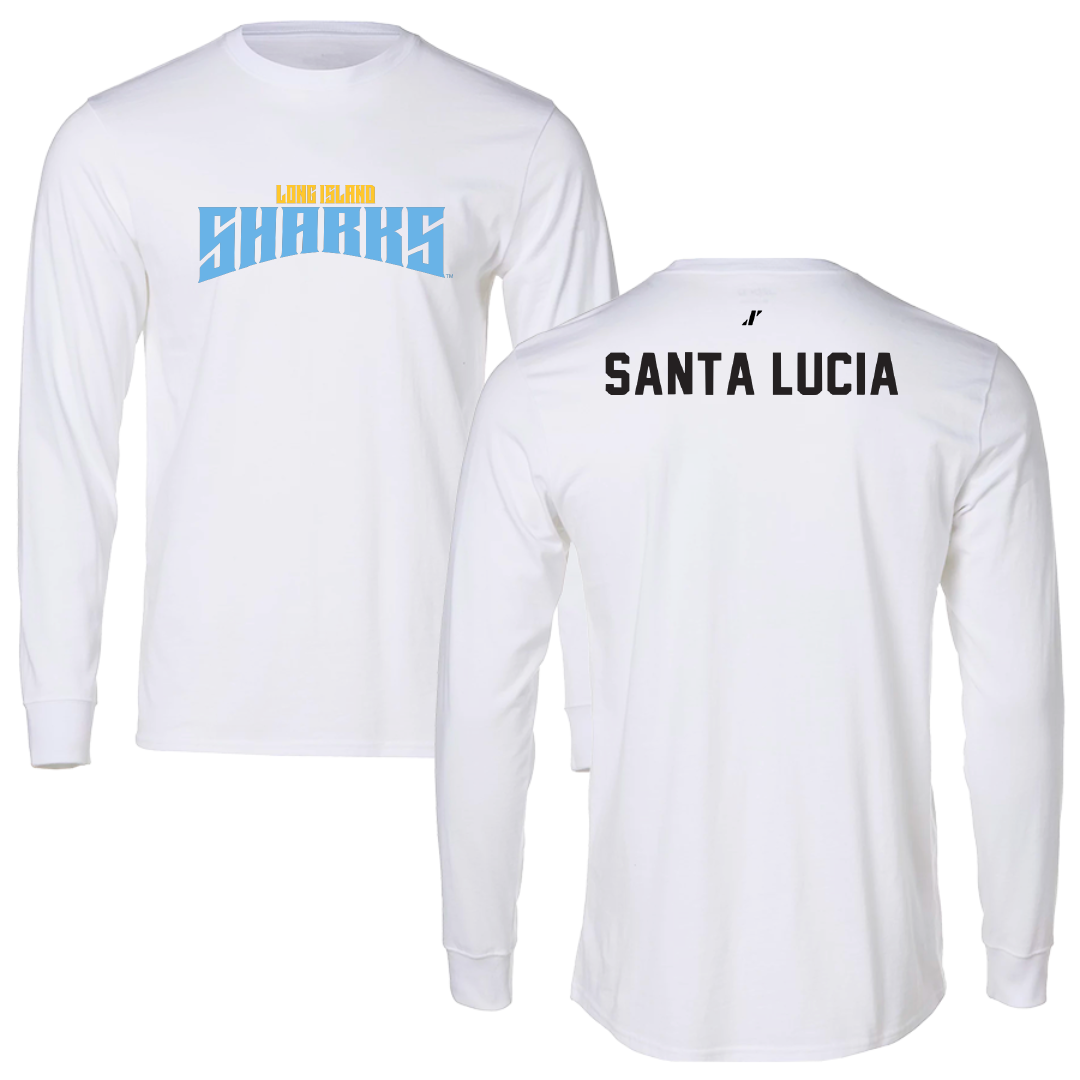 Long Island University Dance White Classic Long Sleeve - Alyssa Santa Lucia