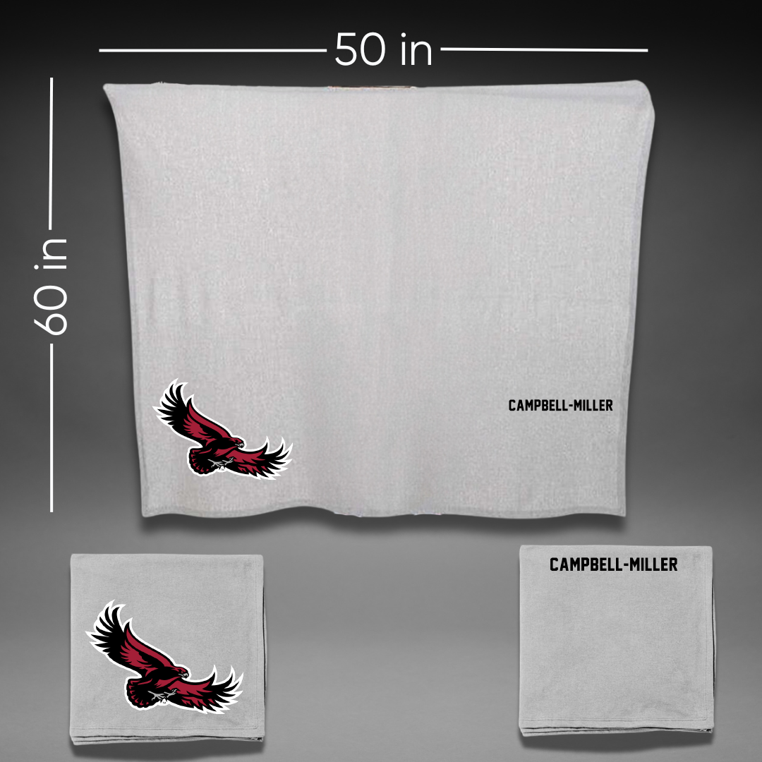 Saint Joseph's University TF and XC Gray Blanket - Cam Campbell-Miller