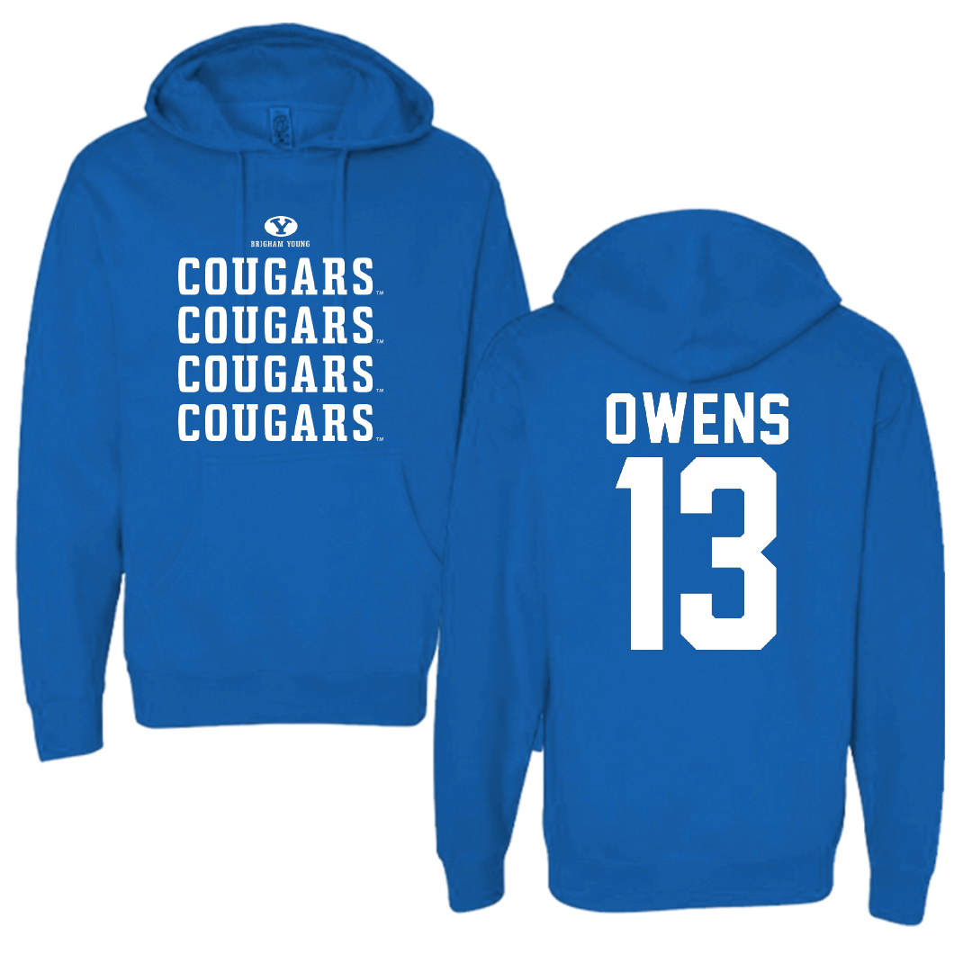 Brigham Young University Softball Blue General Hoodie - #13 Lily Owens